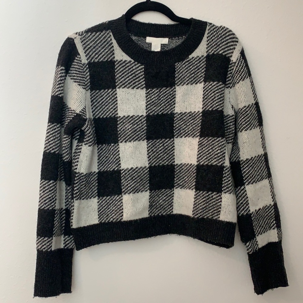 H&M Gingham Sweater